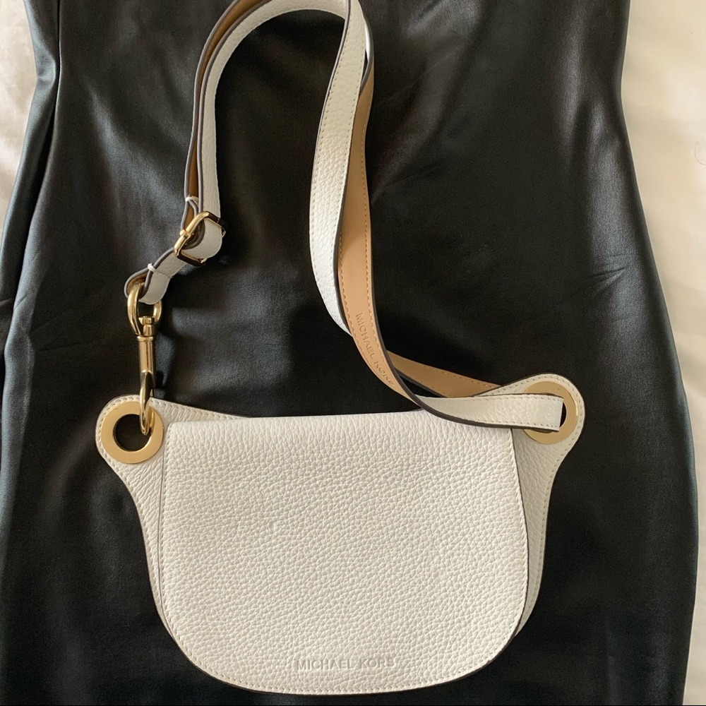 Michael Kors white purse
